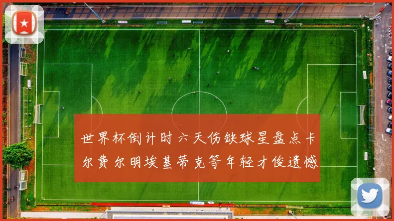 世界杯倒计时六天伤缺球星盘点卡尔费尔明埃基蒂克等年轻才俊遗憾缺席